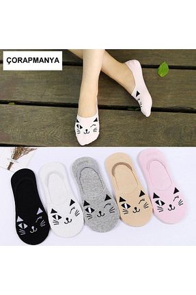 جوراب رنگی زنانه پنبه ای çorapmanya - کد 737817250