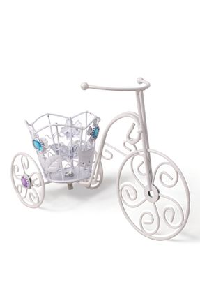 اجسام تزئینی و بیبلو سفید فلزی Feronyahome & Garden - کد 738193860