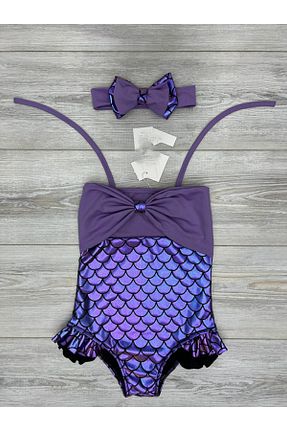 مایوکینی بنفش زنانه ساده My Kids Wear - کد 697355882