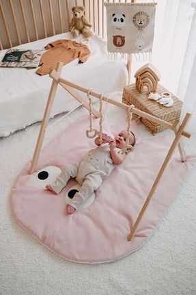 فرش بازی صورتی خیر DERY BABY - کد 739228191