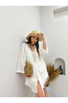 کیمونو سفید زنانه بافت کد 737952951