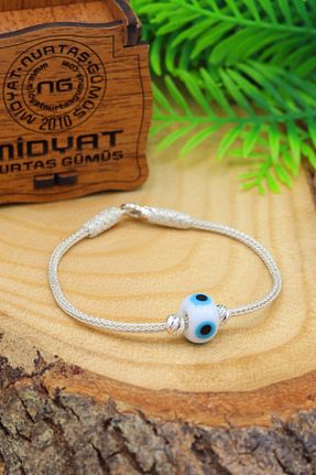 دستبند نقره زنانه 925 عیار Midyat Nurtaş Gümüş - کد 738031458
