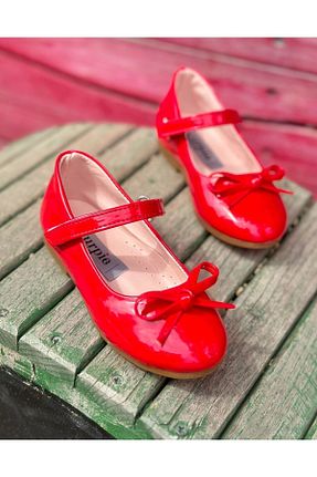بابت قرمز بچه گانه چرم مصنوعی Surpie Shoes - کد 312805846