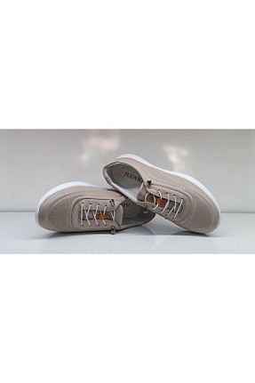 کفش پیاده روی بژ زنانه چرم اصل YILDIZ - کد 738468633