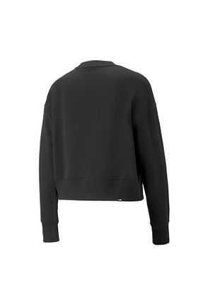 سوئیشرت مشکی زنانه ساده Puma - کد 738579909