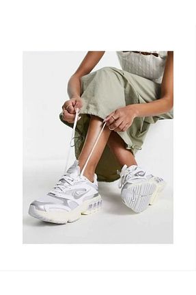 کفش اسنیکر سفید زنانه بند دار Nike - کد 739094826