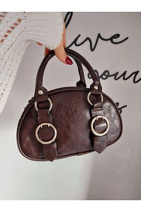 کیف دستی قهوه ای زنانه ابعاد کوچک HONEY BAG - کد 739316425