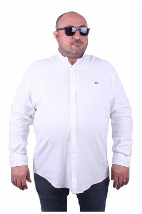 پیراهن سفید مردانه سایز بزرگ کد 738193439