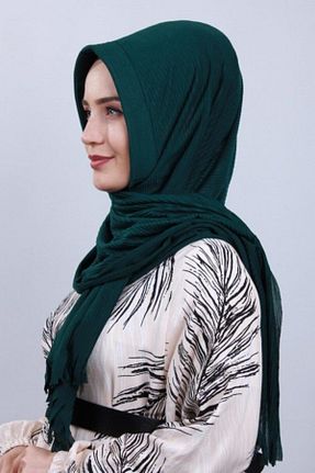 روسری سبز پنبه پلی استر Genel Markalar - کد 738423577