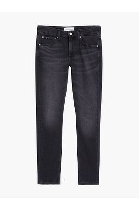 شلوار جین مشکی مردانه رگولار Calvin Klein - کد 738556204