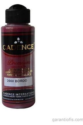 رنگ اکریلیک زرشکی Cadence - کد 738645168