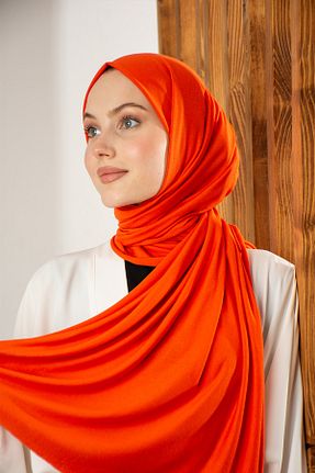 شال نارنجی زنانه ویسکون Arden Scarf - کد 738674523