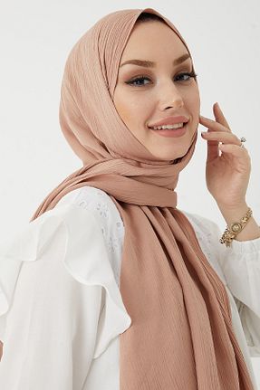 شال نارنجی زنانه پنبه ای OzPrive - کد 649455374