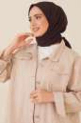 روسری قهوه ای پنبه ای Organic Scarfs - کد 739088387