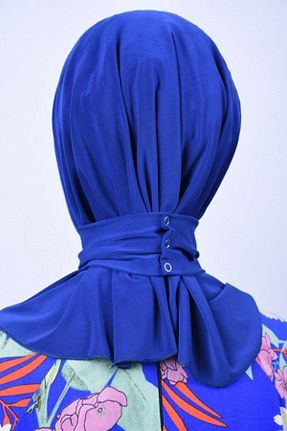 روسری سرمه ای پنبه پلی استر Organic Scarfs - کد 739089499