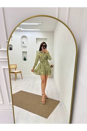 لباس سبز زنانه بافتنی AF FASHİON - کد 739433225