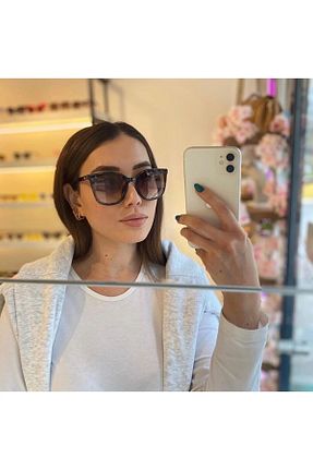 عینک آفتابی قهوه ای زنانه UV400 LOOKUP NEW - کد 739613064