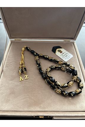 تسبیح مشکی کهربا Tesbih-i Hazır Tesbihçilik - کد 739804895