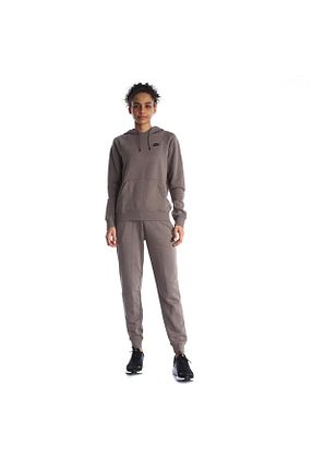 سوئیشرت قهوه ای زنانه ساده Nike - کد 739854452