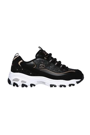 کفش اسنیکر مشکی زنانه بند دار Skechers - کد 739917638