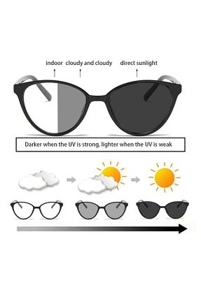 عینک محافظ نور آبی مشکی زنانه پلاستیک UBK Eyewear - کد 740221829
