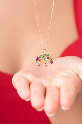 گردنبند نقره رنگی زنانه 925 عیار Ayenci - کد 475136098