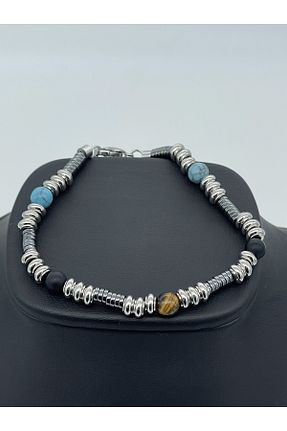 دستبند استیل (فولاد) مردانه استیل ضد زنگ Lunays - کد 690839937