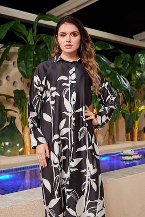لباس مشکی زنانه بافتنی Genel Markalar - کد 740594255