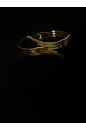 دستبند استیل (فولاد) طلائی زنانه استیل (فولاد) lookmess - کد 707305404