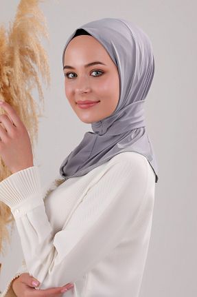 شال طوسی زنانه پلی استر کد 740737332