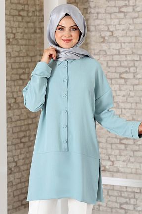 ست بالاتنه و پائین تنه حجاب سبز زنانه رگولار Fashion Showcase - کد 739429091
