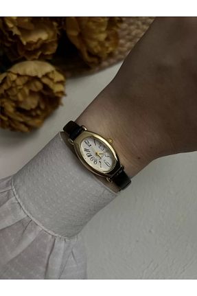 ساعت مچی مشکی زنانه 34 میلی متر QUARTZ - کد 679434283