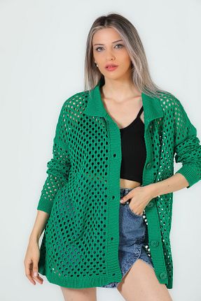 رویه سبز زنانه اکریلیک GÜLSELİ - کد 739551816