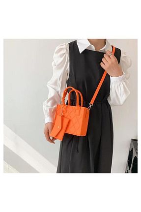 کیف پستچی نارنجی زنانه HARKO - کد 739678750