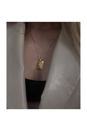 گردنبند نقره طلائی زنانه 925 عیار GÜMÜŞ - کد 740318600