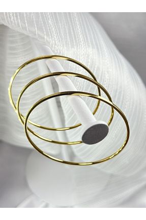 دستبند استیل (فولاد) طلائی زنانه استیل (فولاد) Çelik - کد 739305843