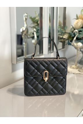 کیف دوشی مشکی زنانه چرم مصنوعی Molie - کد 739860271