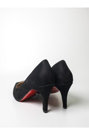 کفش پاشنه بلند کلاسیک مشکی زنانه پاشنه نازک پاشنه متوسط ( 5 - 9 cm ) کد 739948555