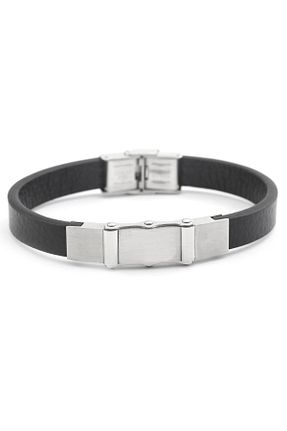 دستبند استیل (فولاد) سفید مردانه استیل (فولاد) Welch - کد 4330559