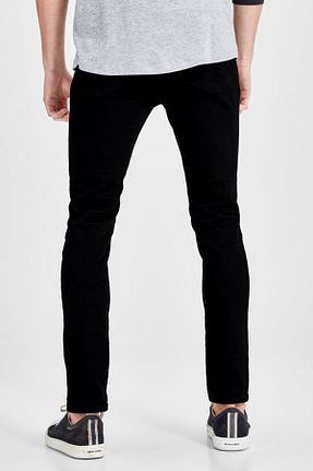 شلوار جین مشکی مردانه پاچه لوله تفنگی Jack & Jones - کد 6694768