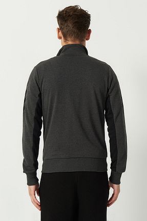 سوئیشرت اسپرت طوسی مردانه رگولار hummel - کد 14431709