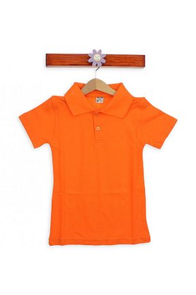 پولوشرت نارنجی بچه گانه پنبه ای A.L.M Kids - کد 32067751