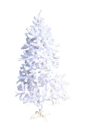 درخت کریسمس سفید 180 سانتی متر Cansüs - کد 33076656