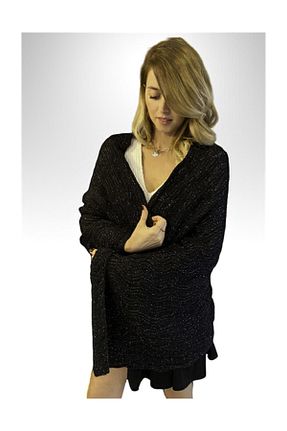 شال مشکی زنانه اکریلیک Ocean - کد 34134167