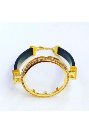 دستبند جواهر طلائی زنانه زیرکن GEZERGOLD TAKI - کد 96426272