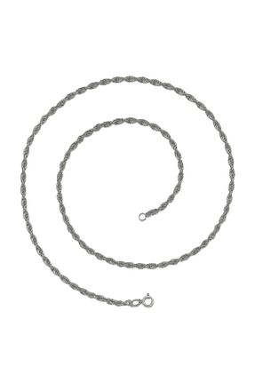 گردنبند نقره سفید مردانه 925 عیار Takı Dükkanı - کد 36769648