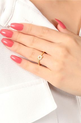 انگشتر نقره سفید زنانه زیرکن Bilsen Store - کد 49351697