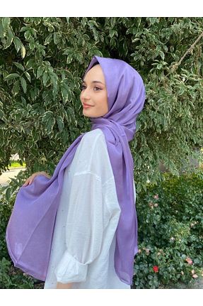 شال بنفش زنانه پلی استر KROREN - کد 348876901