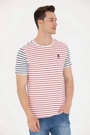 تیشرت قرمز مردانه رگولار U.S. Polo Assn. - کد 741205630