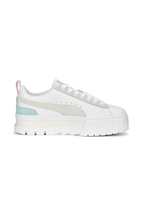 کفش اسنیکر سفید زنانه بند دار Puma - کد 683080207